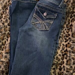 Wildflowers Women's Straight Leg Jeans - Dark Blue